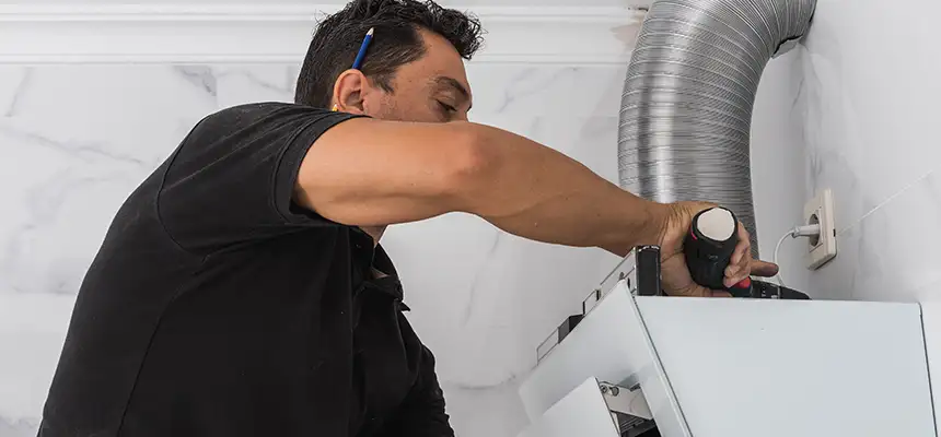 Precision In-wall Dryer Vent Cleaning & Rerouting Corrections in Eugene, OR